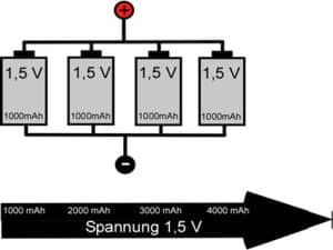 Spannung Parallelschaltung berechnen