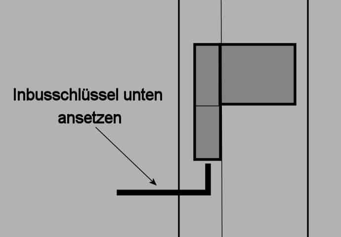 Eingangstür Höheneinstellung